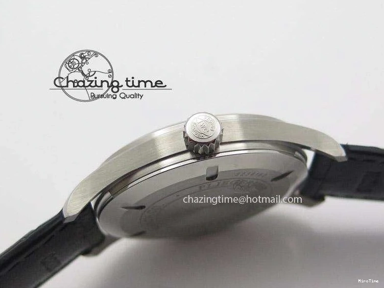 MIROTIME 0501 Mark XVI 1:1 Best Edition MK Maker SS Black Dial A2892 On Black Leather Strap Chic 7371